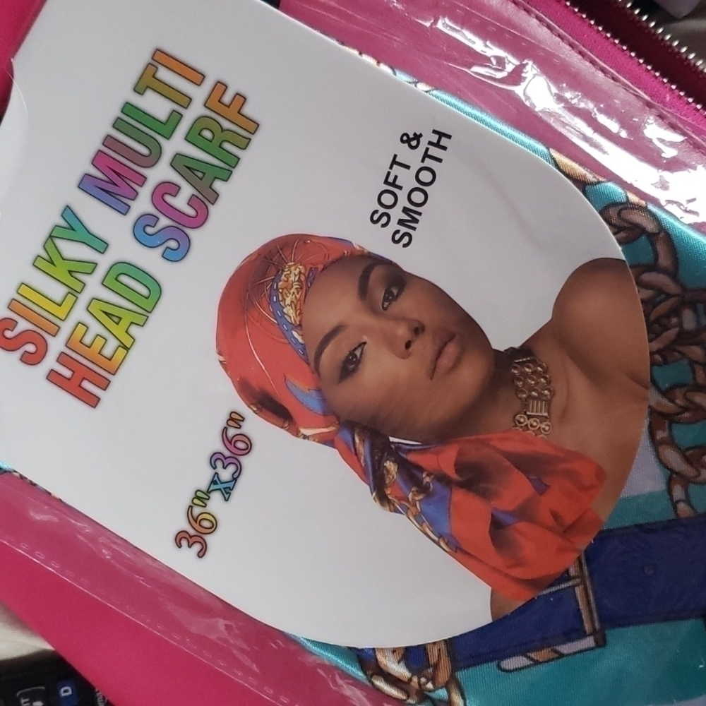 𝅺silky multi head scatf. New